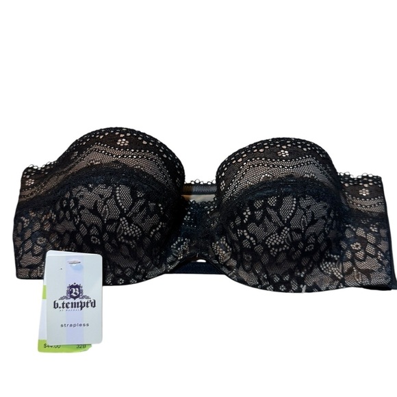 b’tempt’d By Wacoal Strapless Bra 32 B - Picture 3 of 12